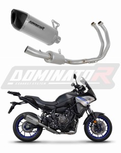Yamaha Tracer 7 / GT 2020 - 2024 Ligne complète d'échappement Collecteur Silencieux Titane HP6 + dB killer