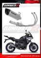 système d’échappement complet avec silencieux DOMINATOR Full System titane HP6 compatible avec la moto Yamaha Tracer 7 / GT 2020  2024 2
