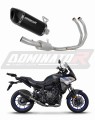 système d’échappement complet avec silencieux DOMINATOR Full System HP6 noir compatible avec la moto Yamaha Tracer 7 / GT 2020  2024