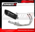 système d’échappement complet avec silencieux DOMINATOR Full System HP6 noir compatible avec la moto Yamaha Tracer 7 / GT 2020  2024 3