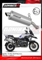 échappement silencieux DOMINATOR homologué titane P7 compatible avec la moto BMW R1200GS 2013  2018