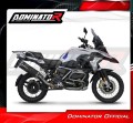 BMW R1250GS ADVENTURE 2018 - 2020 EXHAUST Muffler Auspuff Sportauspuff Silencer Echappement Silencieux Scarico Scarichi Escape Wydech Tłumik HP7 BLACK Dominator Exhaust System EU Approved Homologacja 3