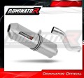 échappement silencieux DOMINATOR OVR compatible avec la moto Suzuki DR 650RSE 1990  1996 2
