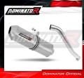 échappement silencieux DOMINATOR OVR compatible avec la moto HONDA XL 600 V TRANSALP 1987  2000 2