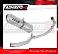 complete exhaust system with muffler DOMINATOR Full System OVR fits to KTM 390 Adventure 2020  2024 2