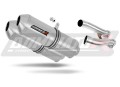 échappement silencieux DOMINATOR OVR compatible avec la moto YAMAHA XJR 1300 1999  2006 3
