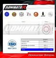 Kawasaki ZR7 / ZR7S 1999 - 2004 EU Approved EXHAUST Muffler Auspuff Sportauspuff Silencer Echappement Silencieux Scarico Scarichi Escape Wydech Tłumik OVR Dominator Exhaust System 2