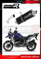 exhaust muffler DOMINATOR homologated road legal P7 BLACK fits to BMW R1200GS 2004  2009 2