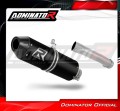 exhaust muffler DOMINATOR MX2 BLACK fits to Suzuki DR 650 R / RU / S 1990  1995 2