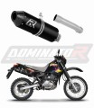 exhaust muffler DOMINATOR MX2 BLACK fits to Suzuki DR 650 R / RU / S 1990  1995 6