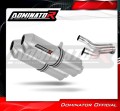 échappement silencieux DOMINATOR OVR compatible avec la moto Yamaha XJ 600 DIVERSION 1992  2004 2
