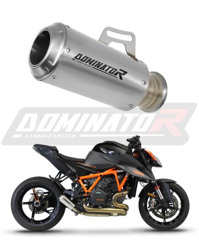échappement silencieux DOMINATOR GPS compatible avec la moto KTM 1290/1390 Super Duke 2020  2025