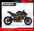 échappement silencieux decat DOMINATOR GPS Mid Pipe compatible avec la moto KTM 1290/1390 Super Duke 2020  2024 5
