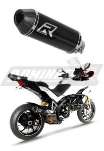 Ducati MTS MULTISTRADA 1200 2010 - 2014 Pot d'échappement Silencieux HP3 NOIR + dB killer