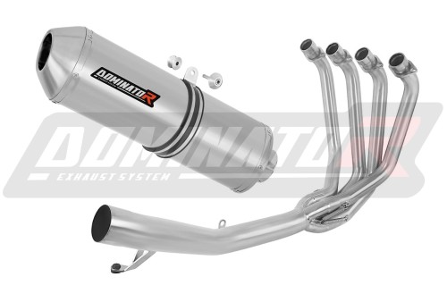 kompletny układ wydechowy z tłumikiem DOMINATOR Full System OVR pasujący do motocykla Suzuki GSXF 650 2007 - 2016 3