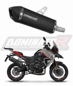 Benelli TRK 702 / TRK 702X 2023 - 2024 Pot d'échappement Silencieux HP7 NOIR + dB killer