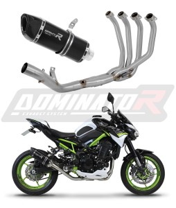 Kawasaki Z 900 A2 2020 - 2024 Full Exhaust System Collector Silencer HP6 BLACK + dB killer
