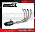 complete exhaust system with muffler DOMINATOR Full System HP3 BLACK fits to Kawasaki Z 900 A2 2020  2024 3