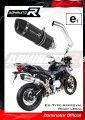 échappement silencieux DOMINATOR homologué noir HP1 compatible avec la moto BMW F850GS Adventure 2016  2020 2