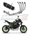 système d’échappement complet avec silencieux DOMINATOR Full System HP6 noir compatible avec la moto Kawasaki Z 900 2017  2019