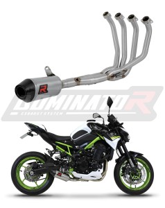 Kawasaki Z 900 A2 2017 - 2019 Low Level Ligne complète d'échappement Collecteur Silencieux HP3 + dB killer