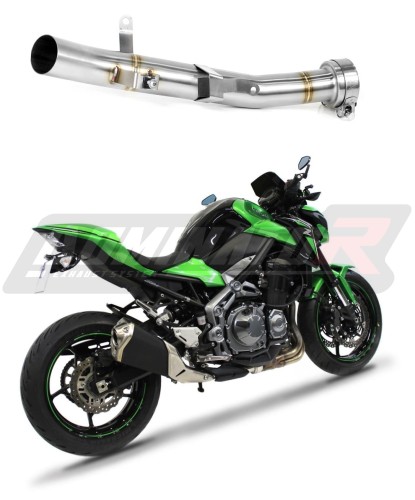 decat mid muffler DOMINATOR Mid Pipe fits to Kawasaki Z 900 A2 2017  2019