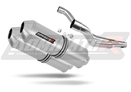 échappement silencieux DOMINATOR OVR compatible avec la moto Yamaha TDM 850 1996  2001