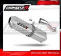 échappement silencieux DOMINATOR OVR compatible avec la moto Honda CB 500 X 2017  2019 2