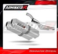 échappement silencieux DOMINATOR OVR compatible avec la moto Yamaha TDM 850 1996  2001 2