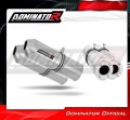 exhaust muffler DOMINATOR OVR fits to Suzuki SV 1000 N 2003  2007 2