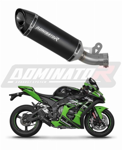 wydech tłumik DOMINATOR HP8 CZARNY pasujący do motocykla Kawasaki ZX10R 2016 - 2020
