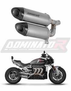 TRIUMPH ROCKET 3 GT 2019 - 2024 Pot d'échappement Silencieux Titane HP8 + dB killer