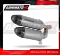 échappement silencieux DOMINATOR titane HP8 compatible avec la moto TRIUMPH ROCKET 3 GT 2019  2024 2
