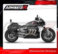 échappement silencieux DOMINATOR titane HP8 compatible avec la moto TRIUMPH ROCKET 3 GT 2019  2024 5