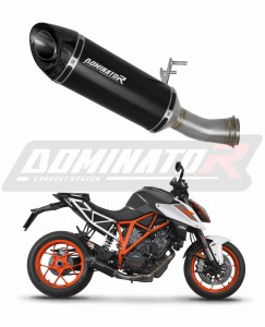 KTM 1290 SUPER Duke / R 2017 - 2019 Pot d'échappement Silencieux HP8 NOIR Low Level + dB killer