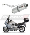 échappement silencieux DOMINATOR ovale compatible avec la moto BMW R1100RT