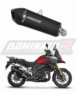 Suzuki DL 1000 V-Strom 2014 - 2016 Pot d'échappement Silencieux HP7 NOIR + dB killer