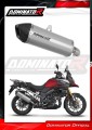 échappement silencieux DOMINATOR titane HP7 compatible avec la moto Suzuki DL 1000 VStrom 2014  2016 2