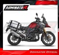 Suzuki DL 1000 V-Strom 2014 - 2016 Exhaust Muffler Auspuff Sportauspuff Silencer Echappement Silencieux Scarico Scarichi Escape Wydech Tłumik Titanium P7 DOMINATOR EXHAUST SYSTEM 4