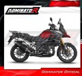 échappement silencieux DOMINATOR P7 noir compatible avec la moto Suzuki DL 1000 VStrom 2017  2020 3