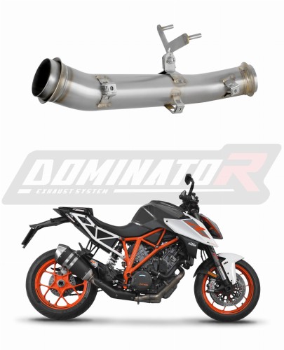 decat silencieux central DOMINATOR Mid Pipe compatible avec la moto 1290 SUPER DUKE R 2017  2019 2