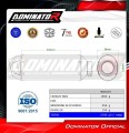 Suzuki V-Strom 800 / DE  EXHAUST Honda Muffler Auspuff Sportauspuff Silencer Echappement Silencieux Scarico Scarichi Escape Wydech Tłumik MX2 BLACK 2023 - 2024 DOMINATOR  3