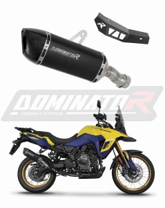 Suzuki V-Strom 800 SE / DE 2023 - 2024 Pot d'échappement Silencieux HP6 NOIR + dB killer