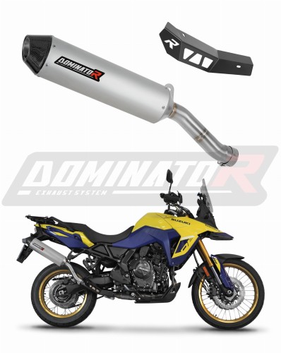 Suzuki V-Strom 800 / DE  EXHAUST Honda Muffler Auspuff Sportauspuff Silencer Echappement Silencieux Scarico Scarichi Escape Wydech Tłumik MX2 2023 - 2024 DOMINATOR  x