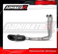 kompletny układ wydechowy z tłumikiem DOMINATOR Full System HP8 CZARNY pasujący do motocykla Suzuki GSX-8S / 8R 2022 - 2024