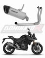 complete exhaust system with muffler DOMINATOR Full System titanium HP6 fits to Suzuki GSX8S / 8R 2022  2024 3