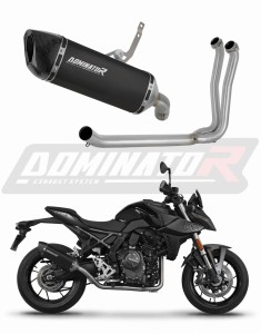 Suzuki GSX-8S / 8R 2022 - 2024 Ligne complète d'échappement Collecteur Silencieux HP6 NOIR + dB killer