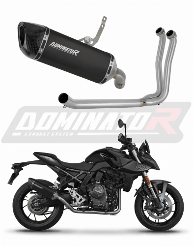GSX-8S / 8R EXHAUST Collector Manifold EX Full System Muffler Auspuff Sportauspuff Silencer Echappement Silencieux Scarico Scarichi Escape Wydech Tłumik HP6  Black Dominator Exhaust System X