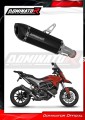 wydech tłumik DOMINATOR HP5 CZARNY pasujący do motocykla Ducati HYPERSTRADA 821 2013 - 2015 2