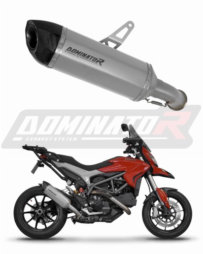 échappement silencieux DOMINATOR titane HP5 compatible avec la moto Ducati HYPERSTRADA 821 2013  2015 5